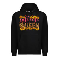 Black caffeine queen Premium Hoodie - HRA Design Shop