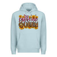 Blue Mist caffeine queen Premium Hoodie - HRA Design Shop