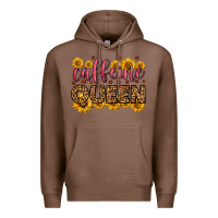 Chestnut caffeine queen Premium Hoodie - HRA Design Shop