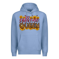 Colony Blue caffeine queen Premium Hoodie - HRA Design Shop