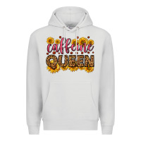 Dove Grey caffeine queen Premium Hoodie - HRA Design Shop