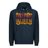 Navy caffeine queen Premium Hoodie - HRA Design Shop