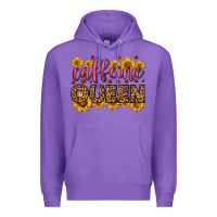 Purple caffeine queen Premium Hoodie - HRA Design Shop