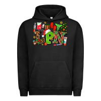 Pigment Black lpn christmas nurse with Urban Hoodie - AdoDesignShop