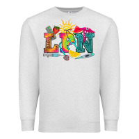 Oatmeal Heather lpn summer Premium Sweatshirt - RanaPortraitStore