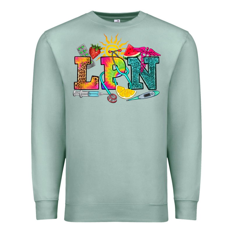 Lpn Summer Premium Sweatshirt by RanaPortraitStore | Teevron