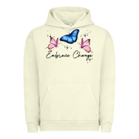 Pigment Pistachio embrace change Urban Hoodie - JahusDesignShop