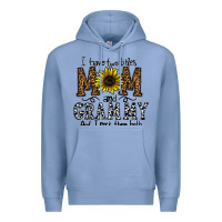 I Have Two Titles Mom And Grmmh And I Rock Them Both Premium Hoodie | Teevron