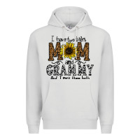 Dove Grey i have two titles mom and grmmh and i rock them both Premium Hoodie - CowhideDigitalArt