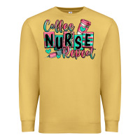 Antique Gold coffee nurse repeat Premium Sweatshirt - RanaPortraitStore