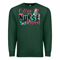 Sports Green coffee nurse repeat Premium Sweatshirt - RanaPortraitStore