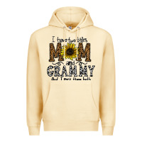 Pina Colada i have two titles mom and grmmh and i rock them both Premium Hoodie - CowhideDigitalArt