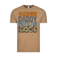 Vintage Coffee husband daddy protector hero Vintage Tee - Artiststas
