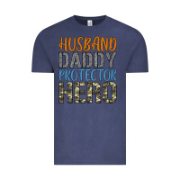 Vintage Denim husband daddy protector hero Vintage Tee - Artiststas