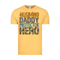 Vintage Mustard husband daddy protector hero Vintage Tee - Artiststas
