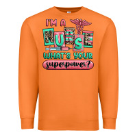 Carrot im a nurse whats your superpower Premium Sweatshirt - RanaPortraitStore