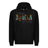 Black la mejor abuela de todas Premium Hoodie - CowhideDigitalArt