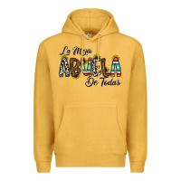 Mustard la mejor abuela de todas Premium Hoodie - CowhideDigitalArt