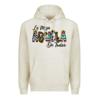 Oatmeal Heather la mejor abuela de todas Premium Hoodie - CowhideDigitalArt