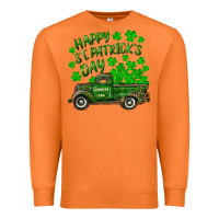 Carrot happy st. patricks day shamrock farm truck Premium Sweatshirt - RanaPortraitStore