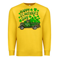 Lemon happy st. patricks day shamrock farm truck Premium Sweatshirt - RanaPortraitStore