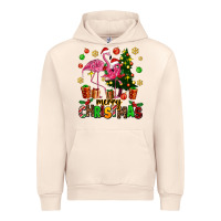 Sandshell flamingo merry christmas Urban Hoodie - AdoDesignShop