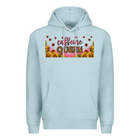 Blue Mist caffeine queen 16oz libbey cup Premium Hoodie - HRA Design Shop