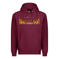 Burgundy caffeine queen 16oz libbey cup Premium Hoodie - HRA Design Shop