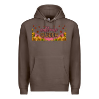 Coffee caffeine queen 16oz libbey cup Premium Hoodie - HRA Design Shop