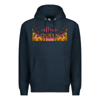 Navy caffeine queen 16oz libbey cup Premium Hoodie - HRA Design Shop