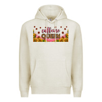 Oatmeal Heather caffeine queen 16oz libbey cup Premium Hoodie - HRA Design Shop
