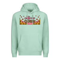 Seafoam caffeine queen 16oz libbey cup Premium Hoodie - HRA Design Shop