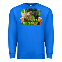 True Royal lets get lucked up charolais and black angus bull Premium Sweatshirt - RanaPortraitStore