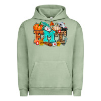 Pigment Oil Green emt with fall Urban Hoodie - AdoDesignShop