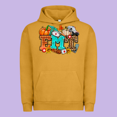 Emt With Fall Urban Hoodie Designed By Adodesignshop