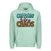 Seafoam caffeine before chaos Premium Hoodie - HRA Design Shop