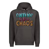 Smoke caffeine before chaos Premium Hoodie - HRA Design Shop