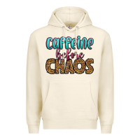 Tofu caffeine before chaos Premium Hoodie - HRA Design Shop