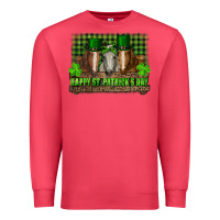 Cardinal happy st. patricks day horses with leprechaun Premium Sweatshirt - RanaPortraitStore