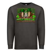 Smoke happy st. patricks day horses with leprechaun Premium Sweatshirt - RanaPortraitStore