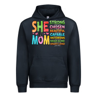 Navy she is mom Urban Hoodie - JahusDesignShop