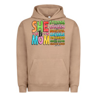 Pigment Burro she is mom Urban Hoodie - JahusDesignShop