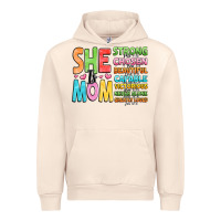 Sandshell she is mom Urban Hoodie - JahusDesignShop