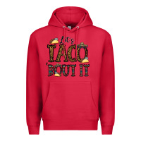 Cardinal let's taco bout it Premium Hoodie - CowhideDigitalArt