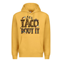 Mustard let's taco bout it Premium Hoodie - CowhideDigitalArt