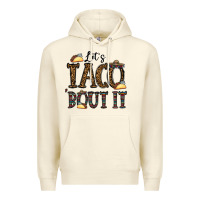 Sandshell let's taco bout it Premium Hoodie - CowhideDigitalArt