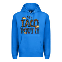 True Royal let's taco bout it Premium Hoodie - CowhideDigitalArt
