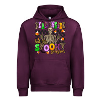 Mauve Wine dead inside but it's spooky season Urban Hoodie - AdoDesignShop