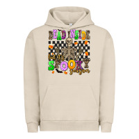 Pigment French Oak dead inside but it's spooky season Urban Hoodie - AdoDesignShop