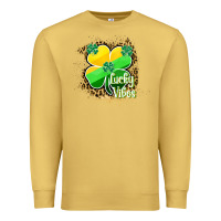 Antique Gold lucky vibes Premium Sweatshirt - RanaPortraitStore